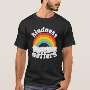 Positive Anti Bullying Rainbow Sped Teacher Kindne T-Shirt