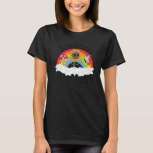 Positive Anti Bullying Rainbow Sped Teacher Kindne T-Shirt