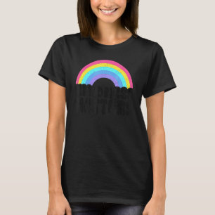 Positive Anti Bullying Rainbow Sped Teacher Kindne T-Shirt