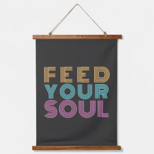 positive attitude inspirational affirmations hanging tapestry