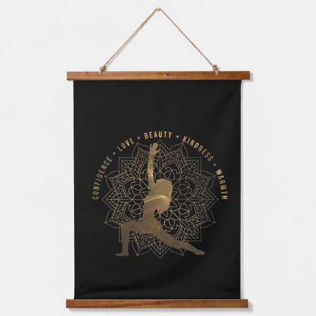 positive attitude inspirational positive sayings hanging tapestry (Front)