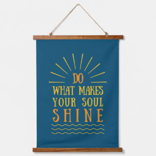 positive attitude inspirational sayings  hanging tapestry
