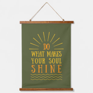 positive attitude inspirational sayings hanging tapestry