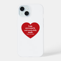 Positive Bible Verse Affirmation Red Heart Cute