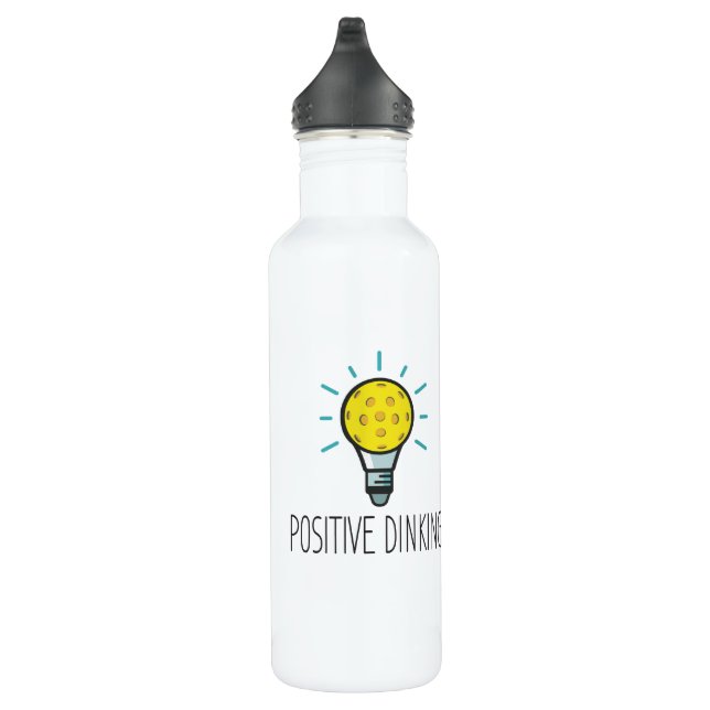 Positive Dinking Pickleball Water Bottle (Right)