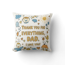 Positive Doodle Message for Dad