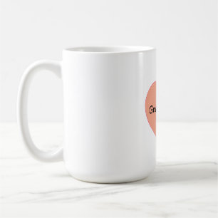 Positive Grateful Heart Quote Design Coffee Mug