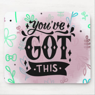 Positive inspiration mouse mat