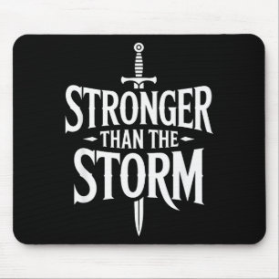 Positive Inspirational Motivation, Stronger Than T Mouse Mat
