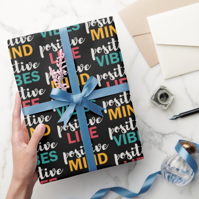 Positive Life Wrapping Paper (Gifting)