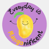 Positive Mango Pun - Everyday is Mangonificent