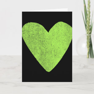 Positive Mental Health Awareness Colourful Heart L Card