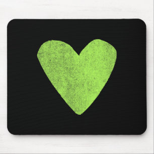 Positive Mental Health Awareness Colourful Heart L Mouse Mat