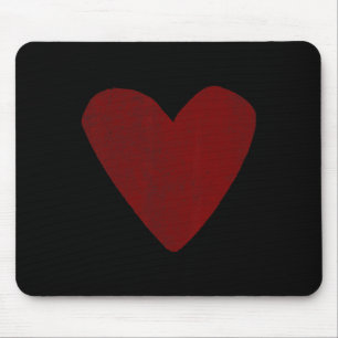 Positive Mental Health Awareness Colourful Heart M Mouse Mat