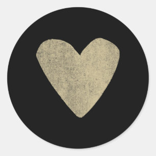 Positive Mental Health Awareness Colourful Heart S Classic Round Sticker