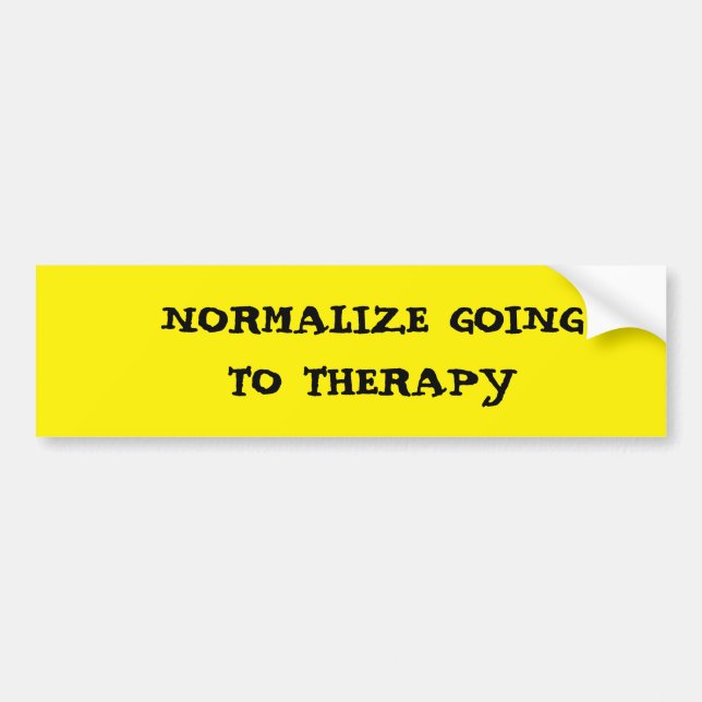 Positive Message Bumper Sticker (Front)