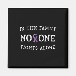 Positive Message Pancreatic Cancer Awareness For W Magnet