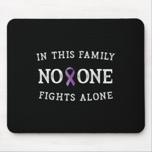 Positive Message Pancreatic Cancer Awareness for W Mouse Mat