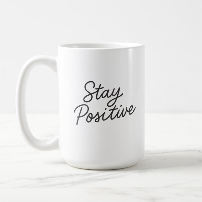 Positive Mind Coffee Mug (Left)