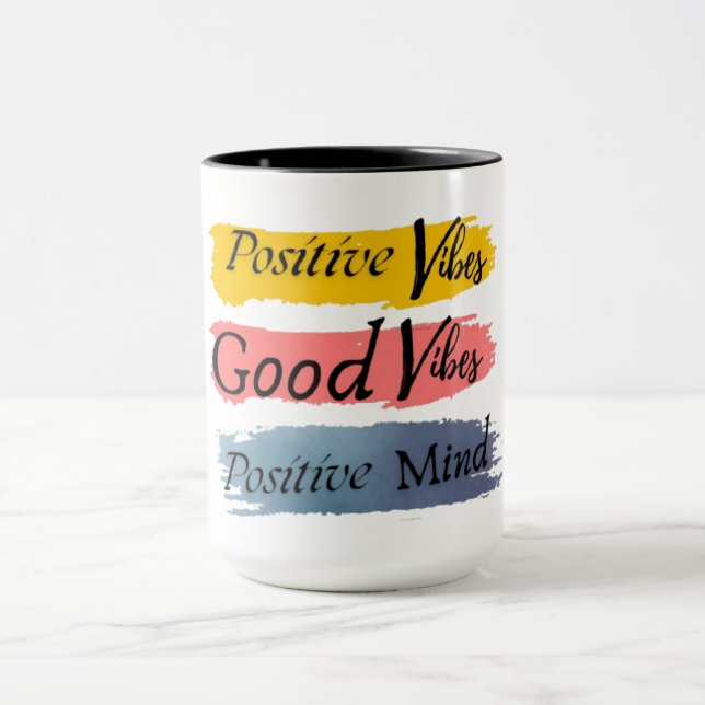 Positive mind mug (Center)
