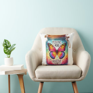 Positive Mind - Positive Vibes Cushion