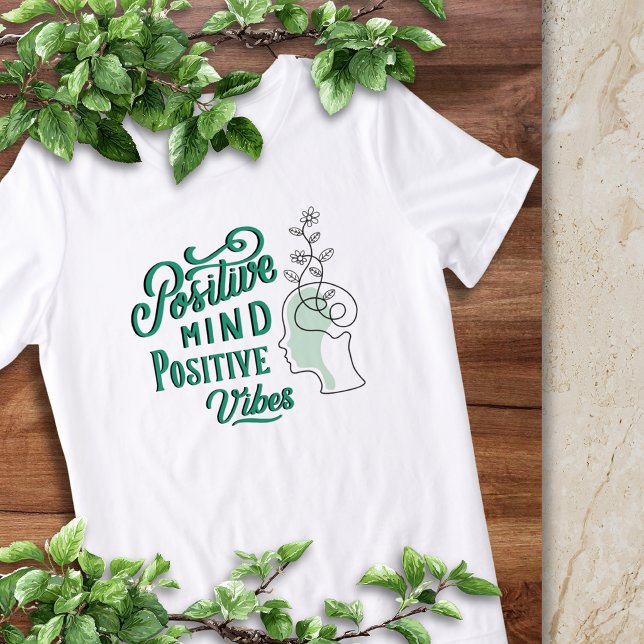 Positive Mind / Positive Vibes Tee (Creator Uploaded)