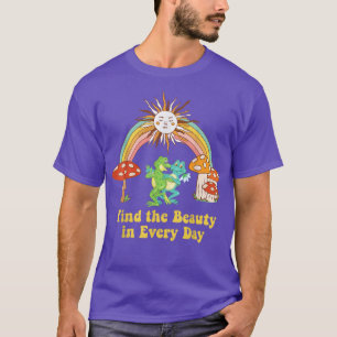 Positive Motivation Frog Cottage core Frogs Gift F T-Shirt