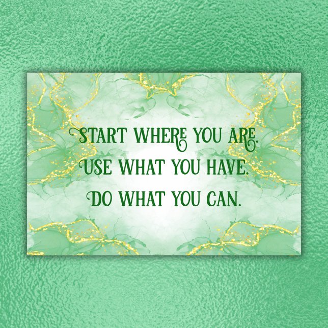 Positive Motivation Start Where you are | Poster (Creator Uploaded)