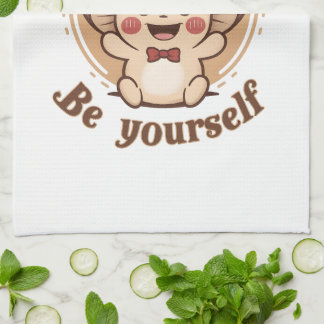 Positive Mushroom Tea Towel