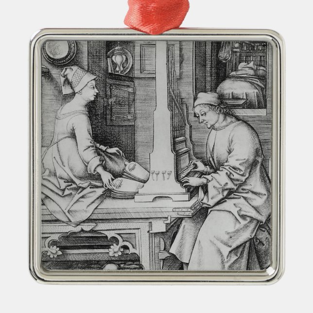 Positive Organ Metal Tree Decoration (Front)