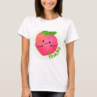 Positive Peach Pun - Peachy