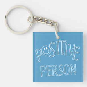 Positive Person Key Ring