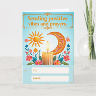 POSITIVE PRAYERS & VIBES CARD