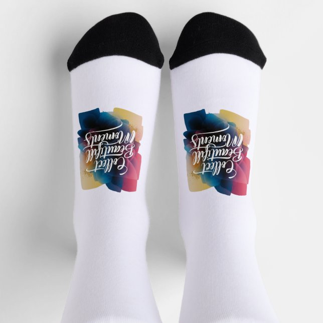 positive quote socks (Top)