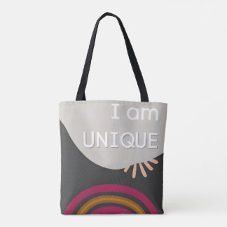 positive quote tote bag