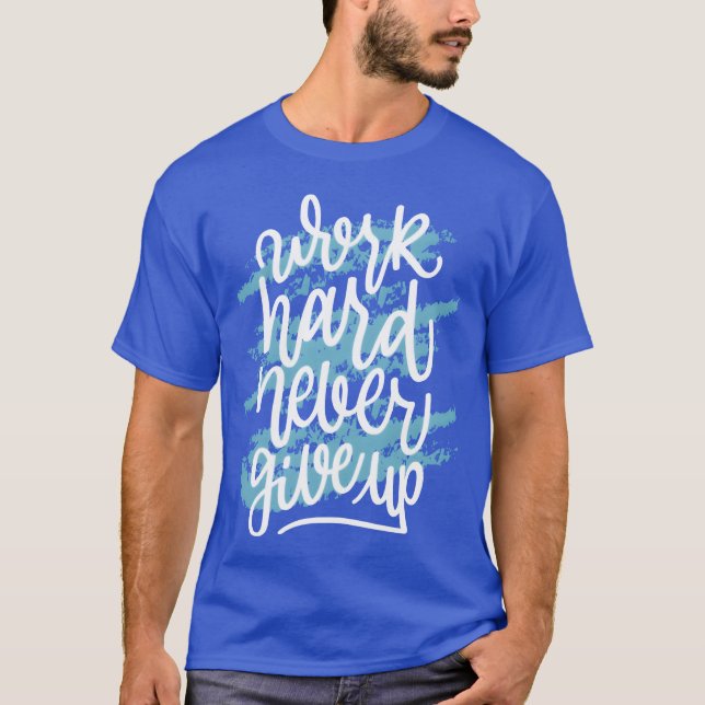 positive quotes inspirational quotes lettering fam T-Shirt (Front)
