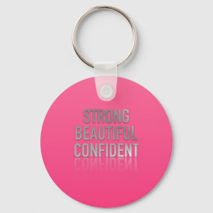 Positive Quotes Key Ring