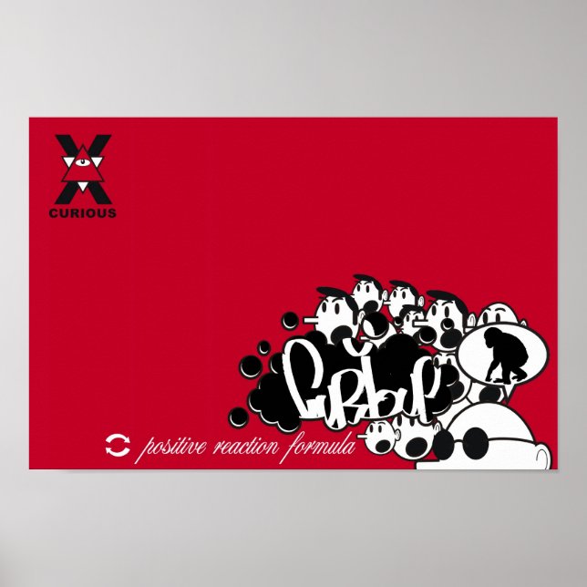 positive reaction formula poster (Front)