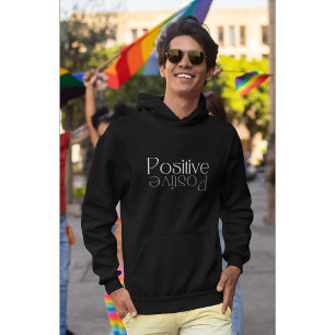 Positive Reflection Modern Design Hoodie