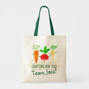 Positive Root Pun - Rooting for You Team Tote Bag