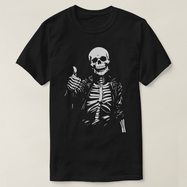 positive skeleton T-Shirt (Design Front)