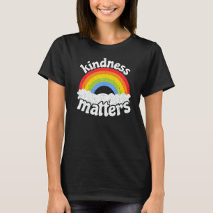 Positive Sped Teacher Anti Bullying Rainbow Kindne T-Shirt