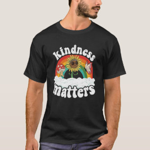 Positive Sped Teacher Anti Bullying Rainbow Kindne T-Shirt