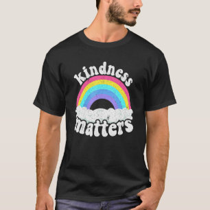 Positive Sped Teacher Anti Bullying Rainbow Kindne T-Shirt