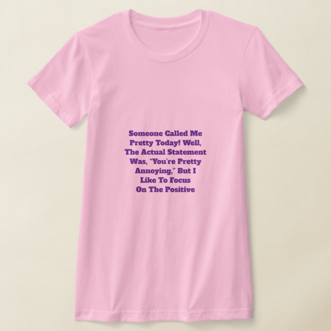 Positive T-Shirt (Laydown)