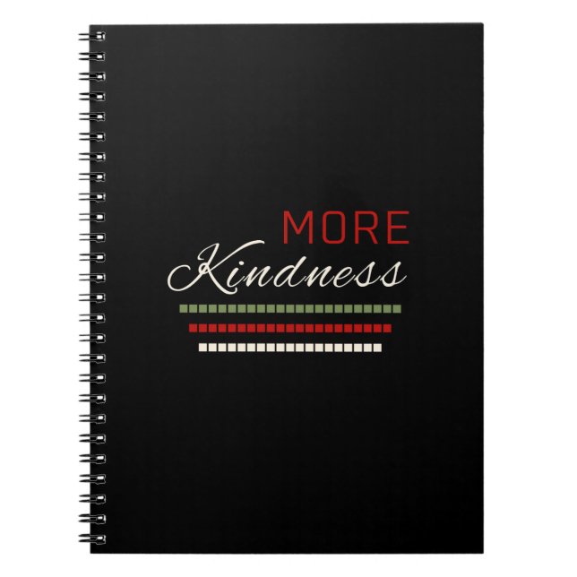 Positive text design notebook (Front)
