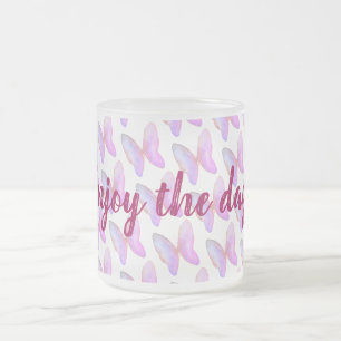 positive text mug