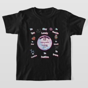 Positive thinking Books With Brie T-Shirt