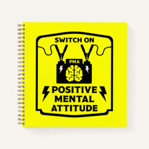 Positive Thinking Mental Attitude Notebook