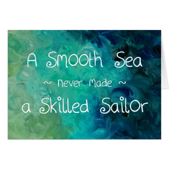 Positive Thinking Quote Greetings Card